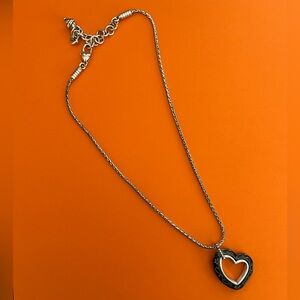 Brighton Silver Heart Pendant Necklace